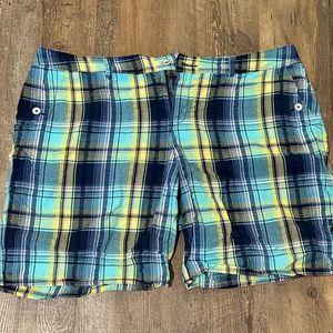 Lane Bryant plus size shirts. Fun plaid colors